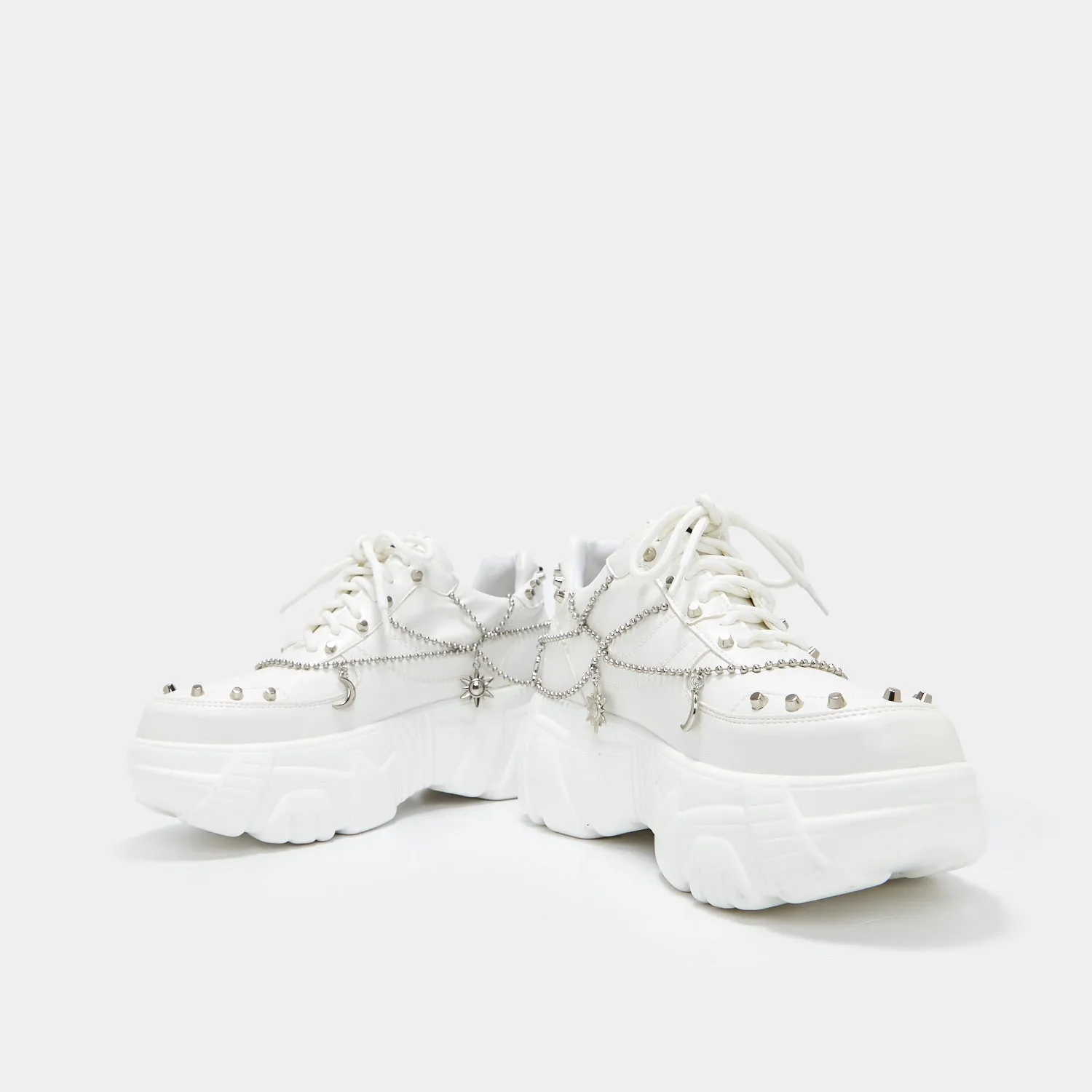 Jinx White Mystic Charm Trainers-Size 7-Clearance sold by Shoe Freaks product image thumbnail 4