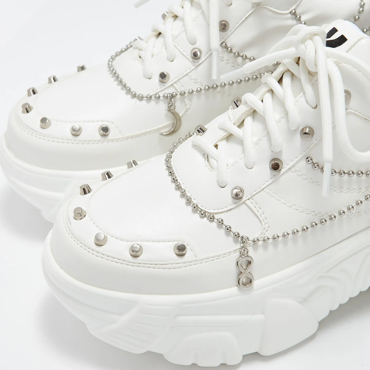 Jinx White Mystic Charm Trainers-Size 7-Clearance sold by Shoe Freaks product image thumbnail 5