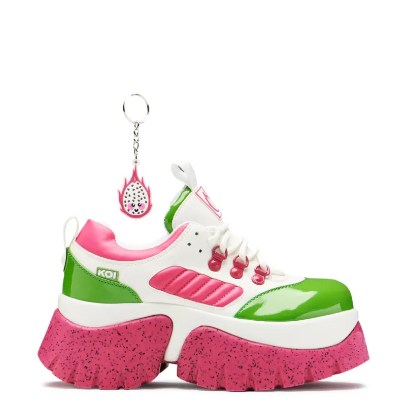 Dazzleberry Dragon Trainers-Multicolor-Size 5-Clearance sold by Shoe Freaks