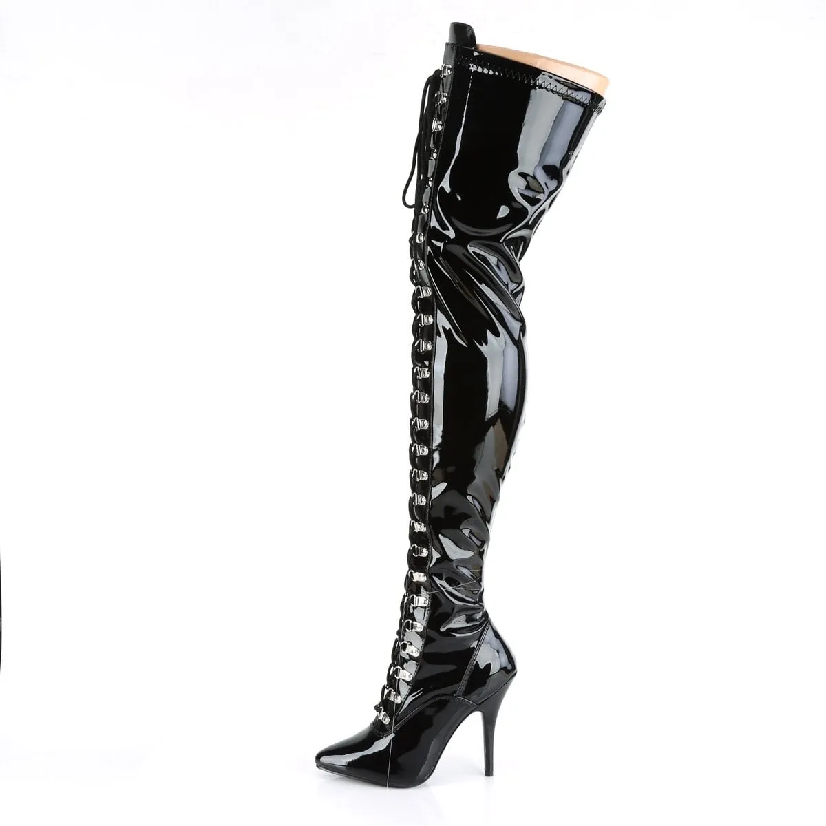Pleaser Seduce-3024-Black-Size 10-Clearance sold by Shoe Freaks product image thumbnail 3