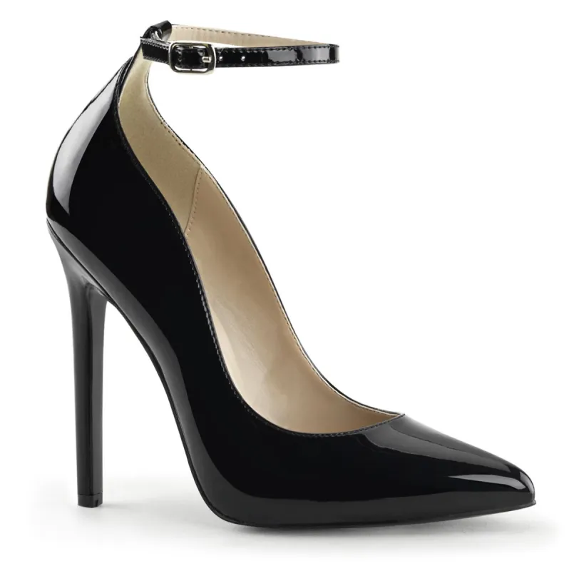 Pleaser Sexy-23-Black-Size 12-Clearance sold by Shoe Freaks