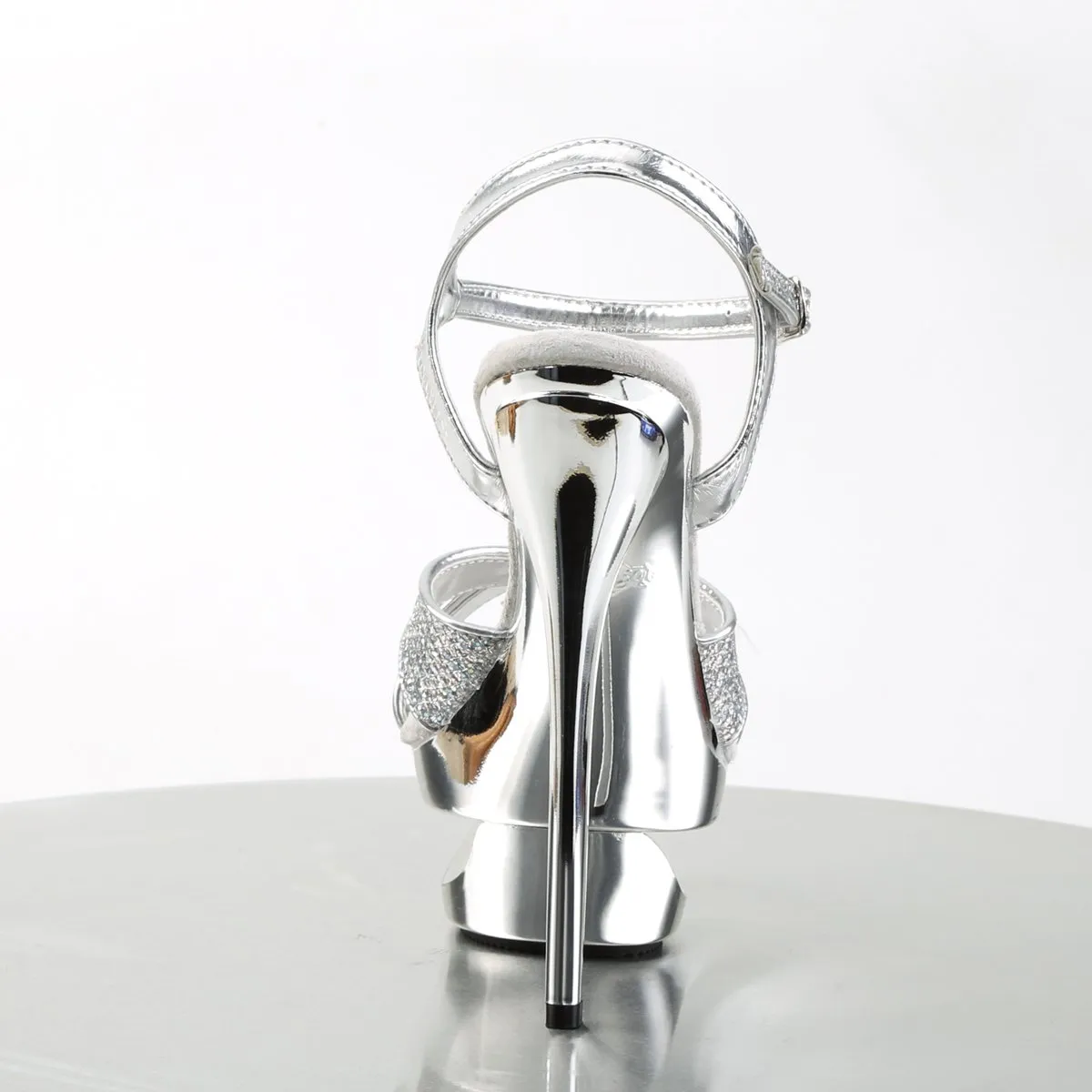 Pleaser Eclipse-619G-Silver-Size 6-Clearance sold by Shoe Freaks product image thumbnail 4