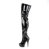 Pleaser Delight-3027-Black-Red-Size 9-Clearance sold by Shoe Freaks