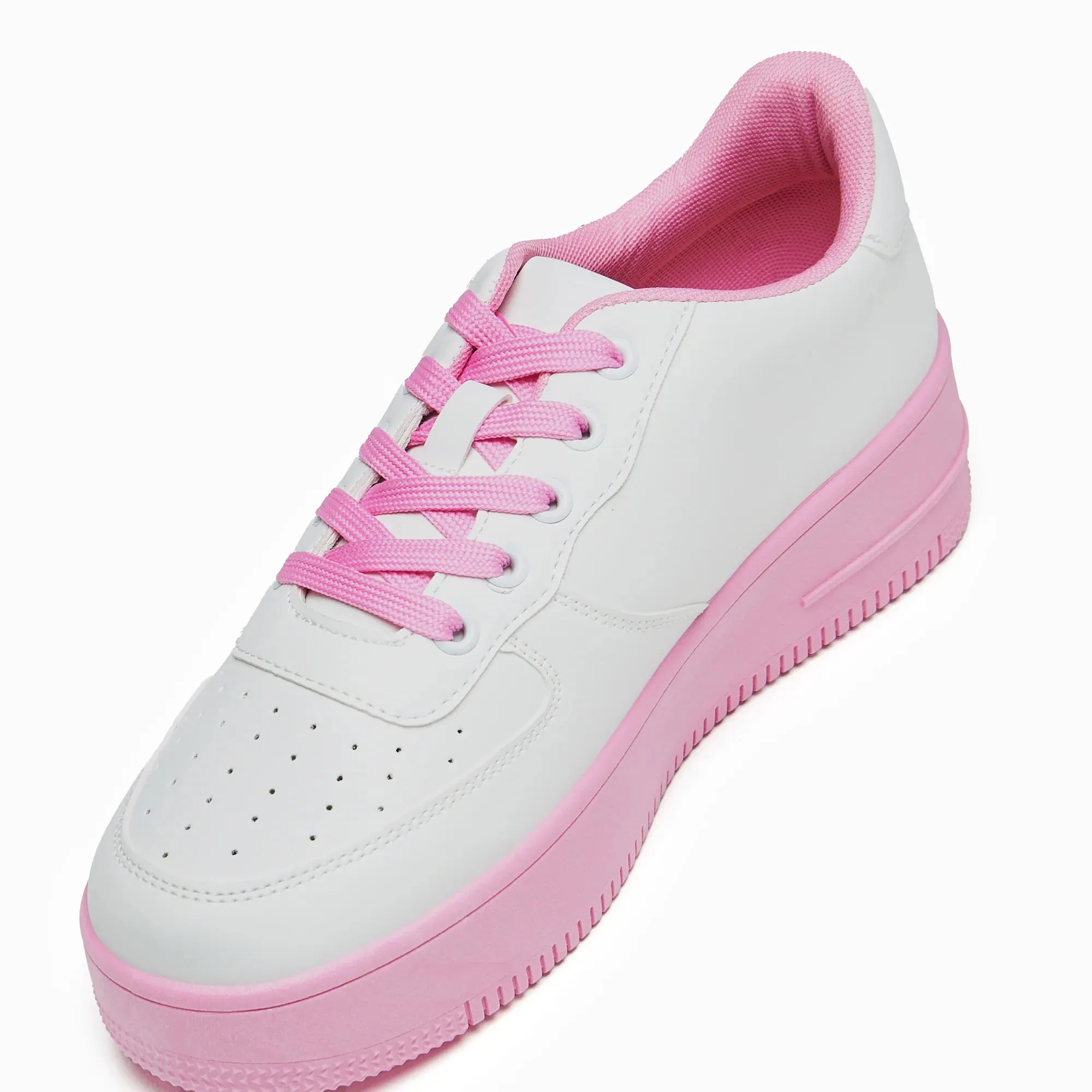 Morning Sakura Platform Trainers - White sold by Shoe Freaks product image thumbnail 5