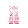 Miyako Lace Up Ballet Shoes - Pink sold by Shoe Freaks