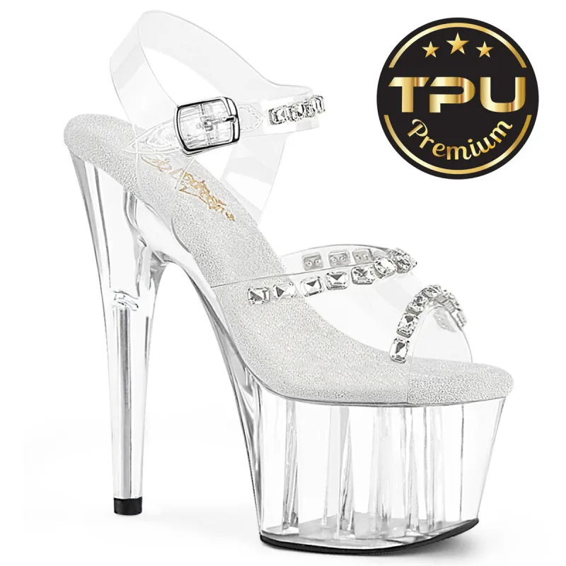 Pleaser Adore-708PREM-STN sold by Shoe Freaks