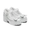 Tira Ruffle Mary Janes ‘ Porcelain Delights Edition’ sold by Shoe Freaks