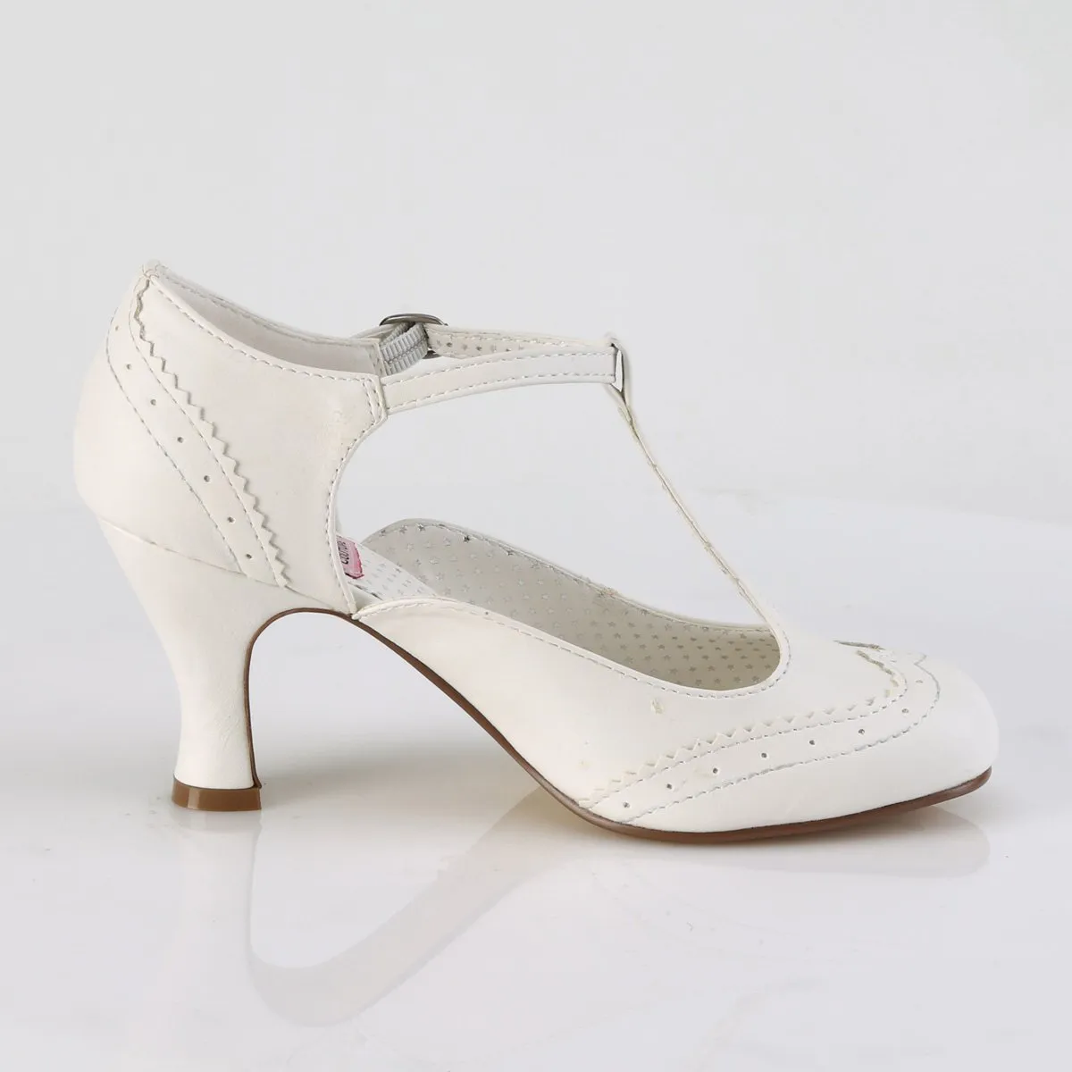 Pin Up Couture Flapper-26-White-Size 11-Clearance sold by Shoe Freaks product image thumbnail 5