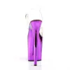 Pleaser Flamingo-808-Clear-Purple-Size 8-Clearance sold by Shoe Freaks