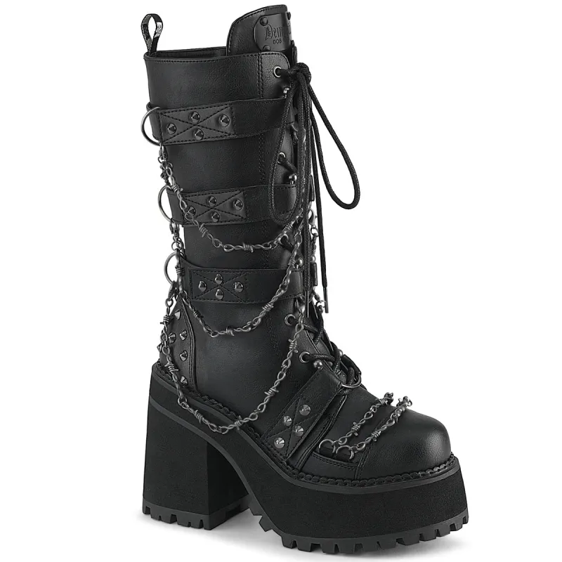 Demonia Assault-117-Black-Size 10-Clearance sold by Shoe Freaks