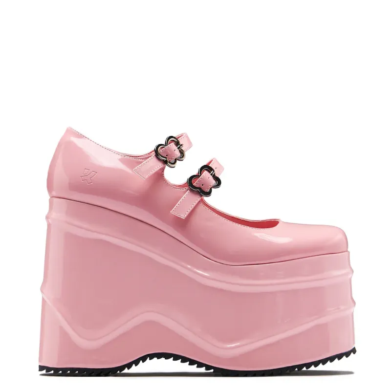 Good Fairy Princess Mega Platform Mary Janes - Pink-Size 7-Clearance sold by Shoe Freaks