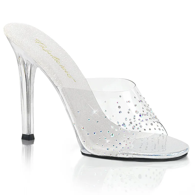 Fabulicious Gala-01SD-Clear-Size 5-Clearance sold by Shoe Freaks