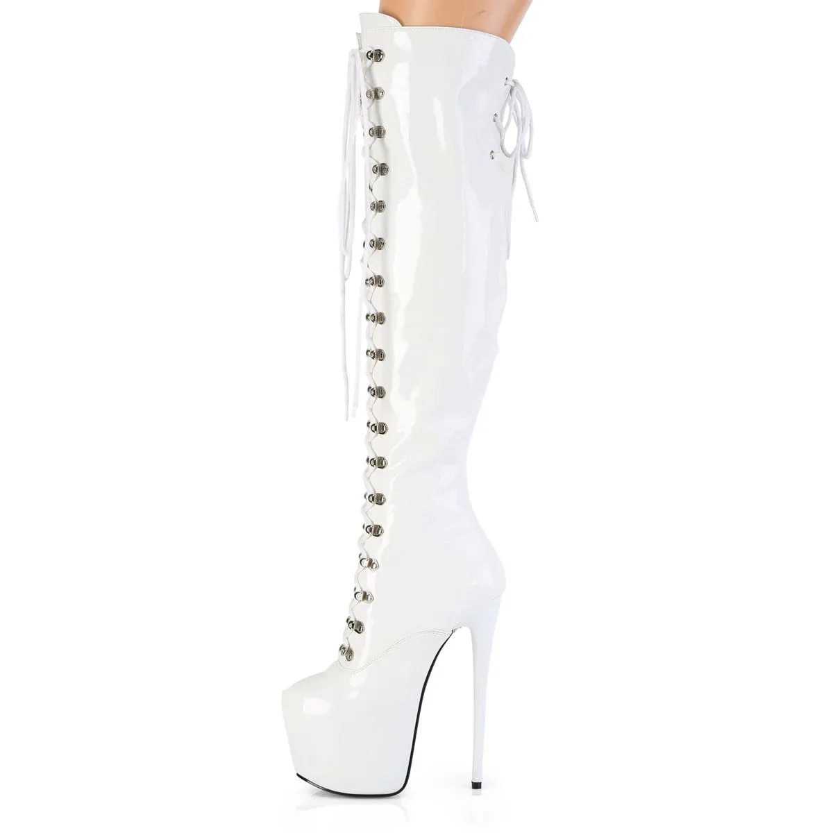 Pleaser Jubilant-3012-White-Size 8-Clearance sold by Shoe Freaks product image thumbnail 3