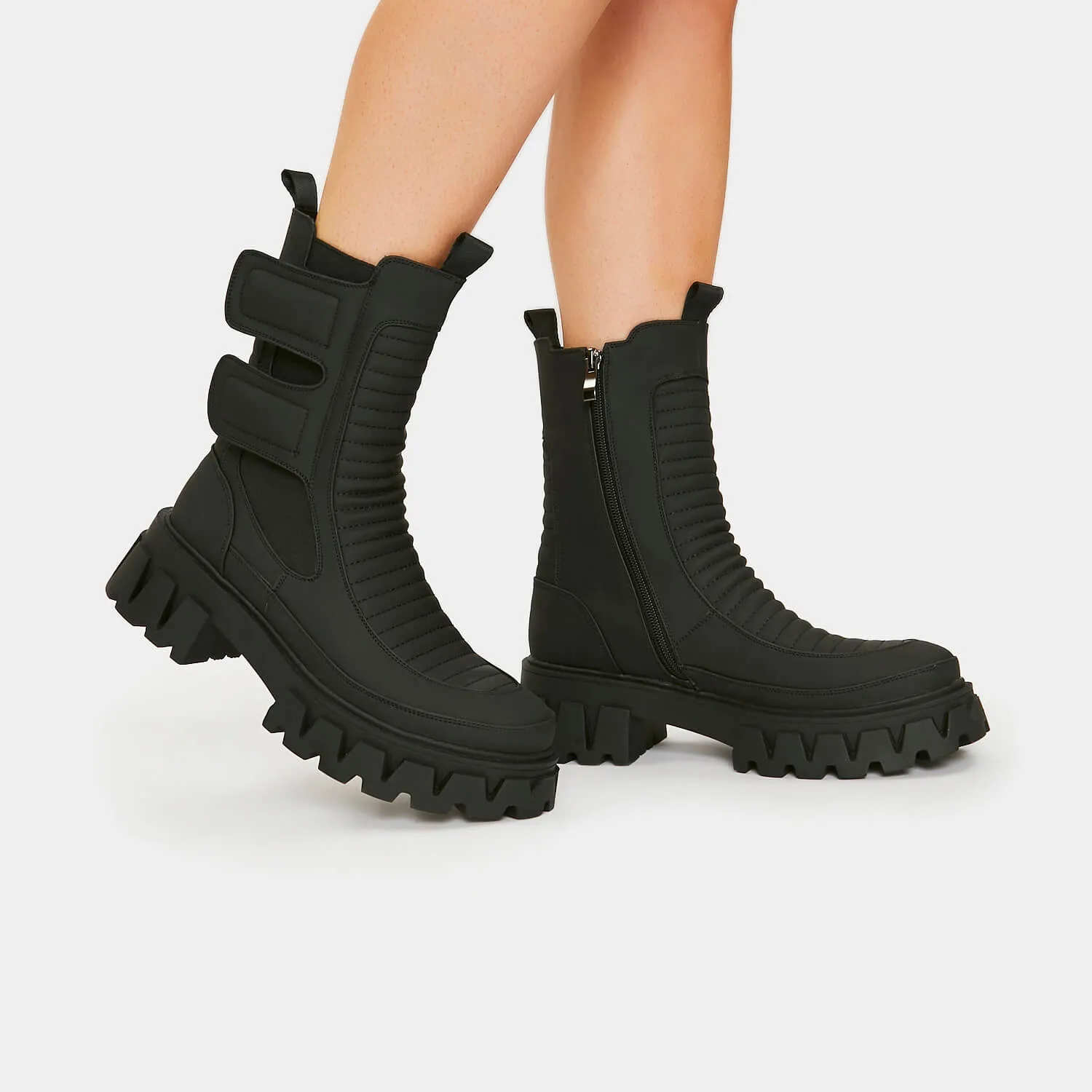 Vader Men's Padded Croft Boots-Black-Size 11-Clearance sold by Shoe Freaks product image thumbnail 3