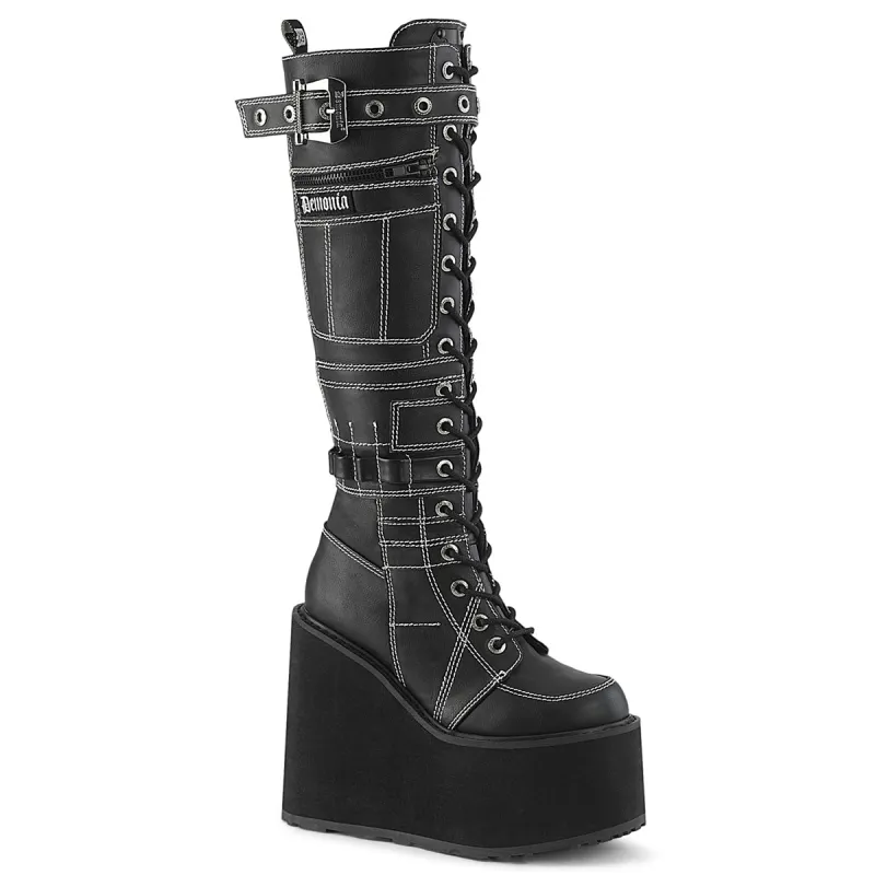 Demonia Swing-260-Black-Size 9-Clearance sold by Shoe Freaks