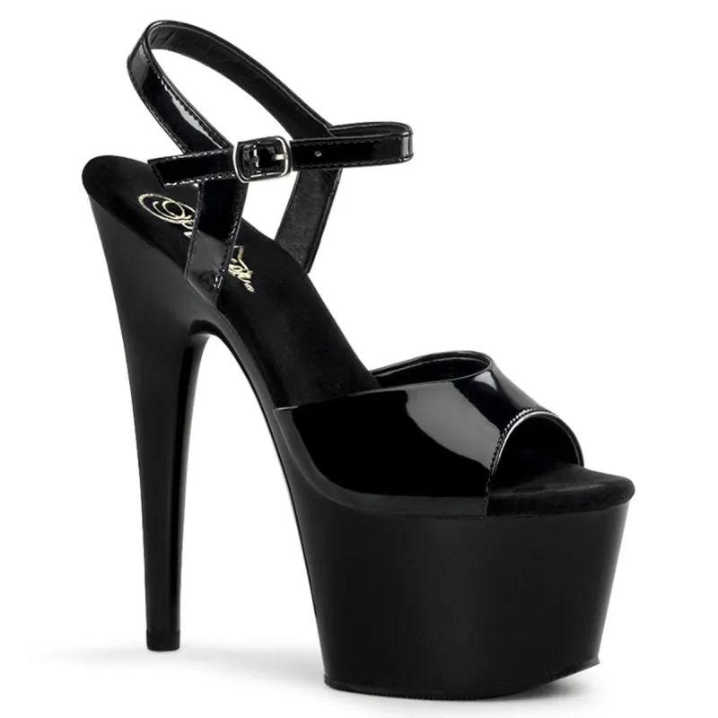 Pleaser Adore-709-Black-Size 11-Clearance sold by Shoe Freaks