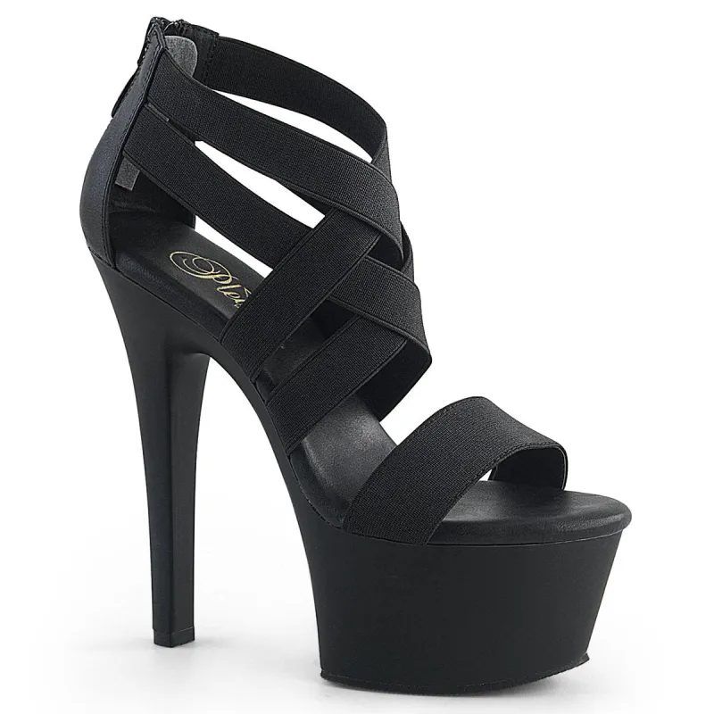 Pleaser Aspire-669-Black-Size 7-Clearance sold by Shoe Freaks