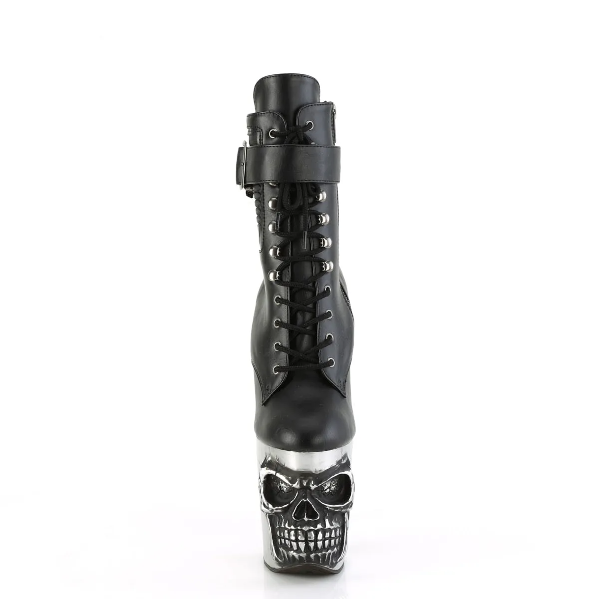 Pleaser Rapture-1020STR-LT-Black/Silver-Size 8-Clearance sold by Shoe Freaks product image thumbnail 2
