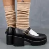 Tira WIDE FIT Mary Jane Shoes 'Faux Leather Edition'-Black-Size 9-Clearance sold by Shoe Freaks