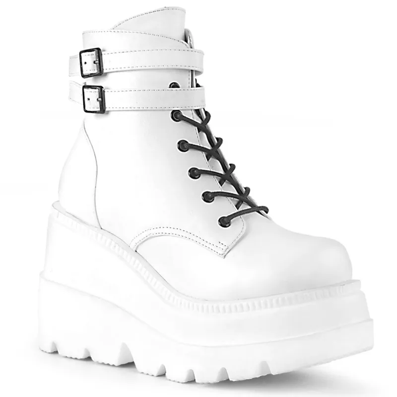 Demonia Shaker-52-White-Size 11-Clearance sold by Shoe Freaks
