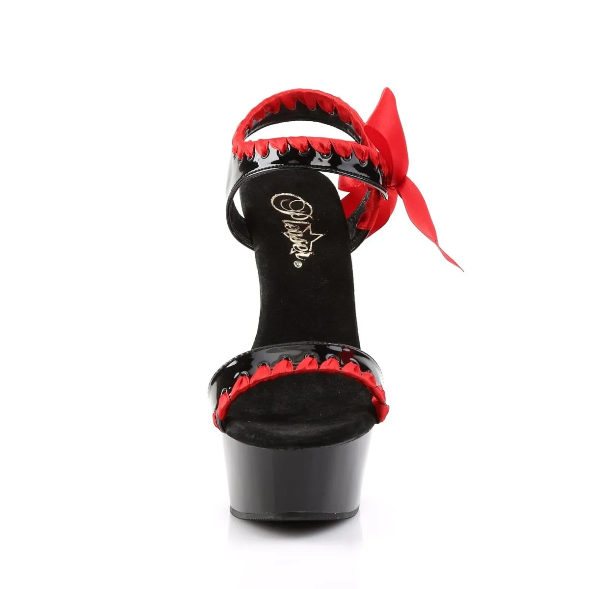 Pleaser Delight-615-Black-Red-Size 6-Clearance sold by Shoe Freaks product image thumbnail 2