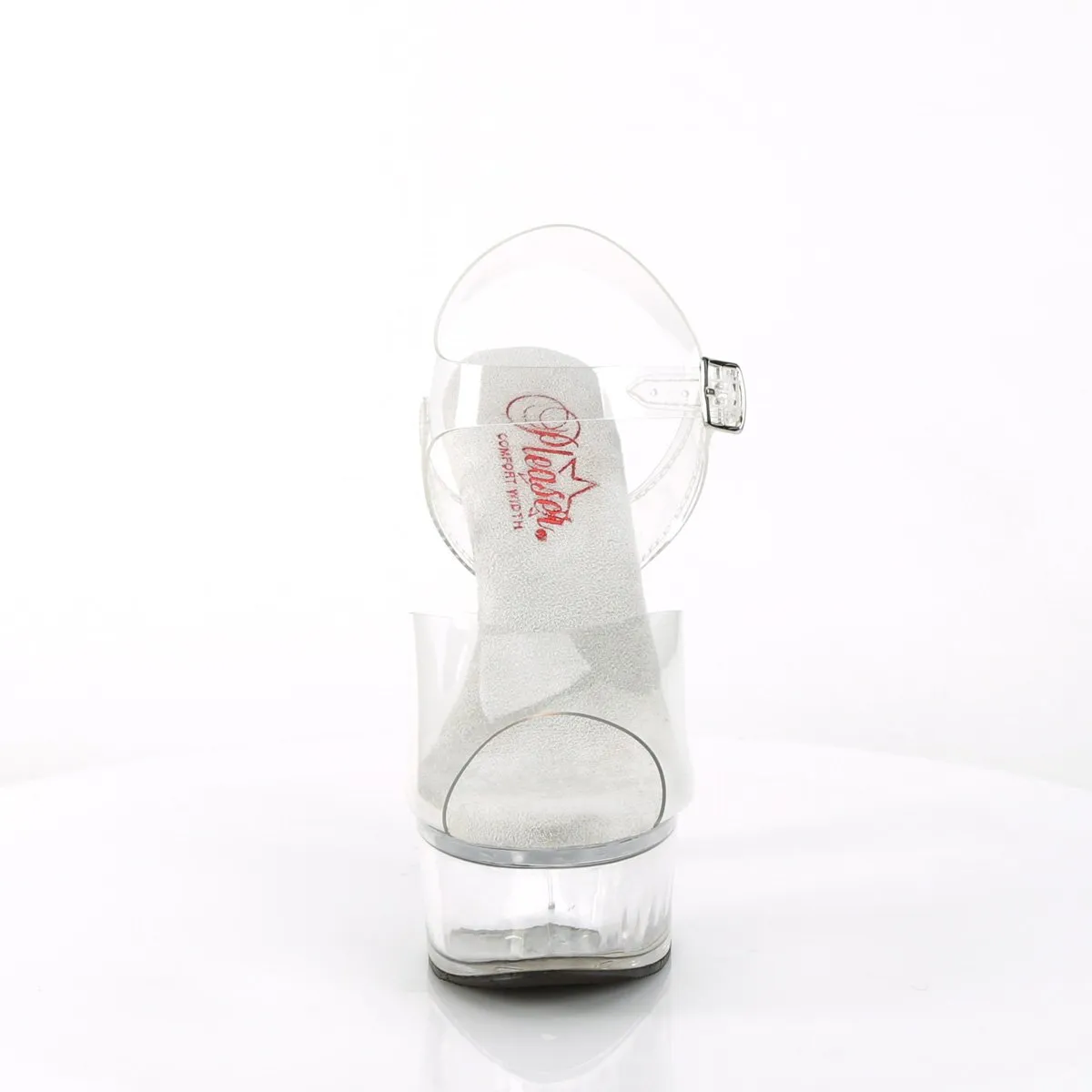 Pleaser Gleam-608-Clear-Size 10-Clearance sold by Shoe Freaks product image thumbnail 2