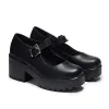 Tira Mary Jane Shoes 'Faux Leather Edition'-Black-Size 13-Clearance sold by Shoe Freaks
