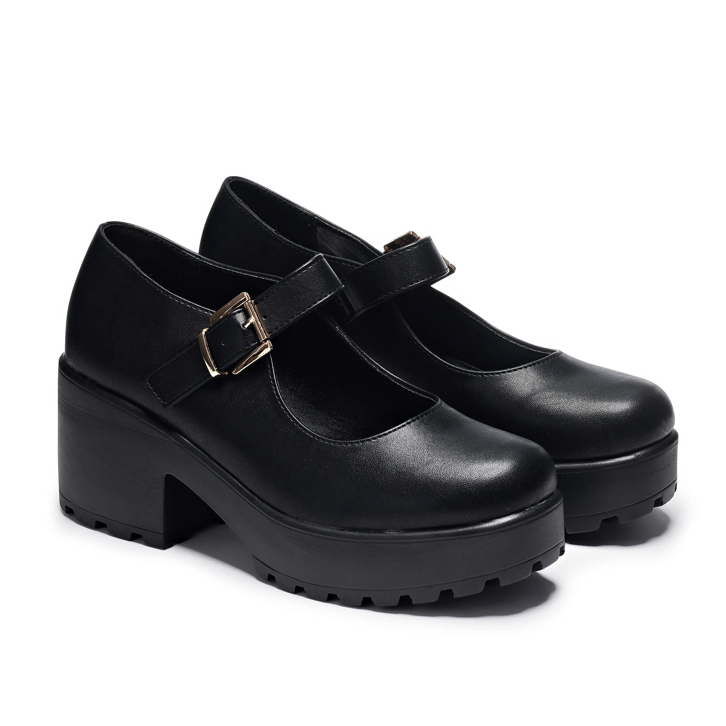 Tira Mary Jane Shoes 'Faux Leather Edition'-Black-Size 13-Clearance sold by Shoe Freaks product image thumbnail 2
