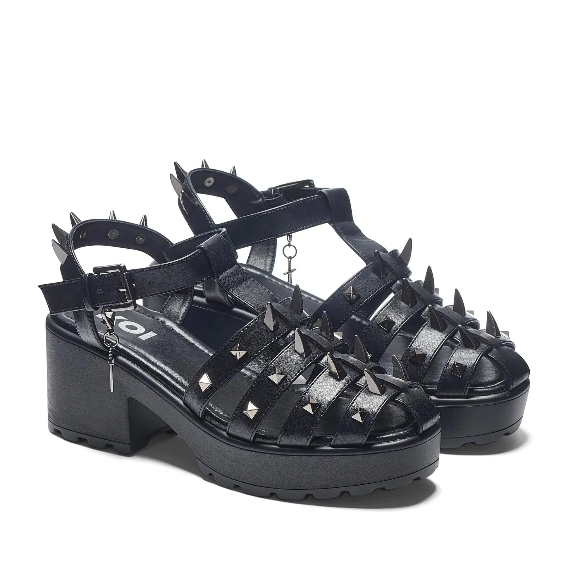 The Swordslayer Chunky Sandals - Black-Size 12-Clearance sold by Shoe Freaks product image thumbnail 2