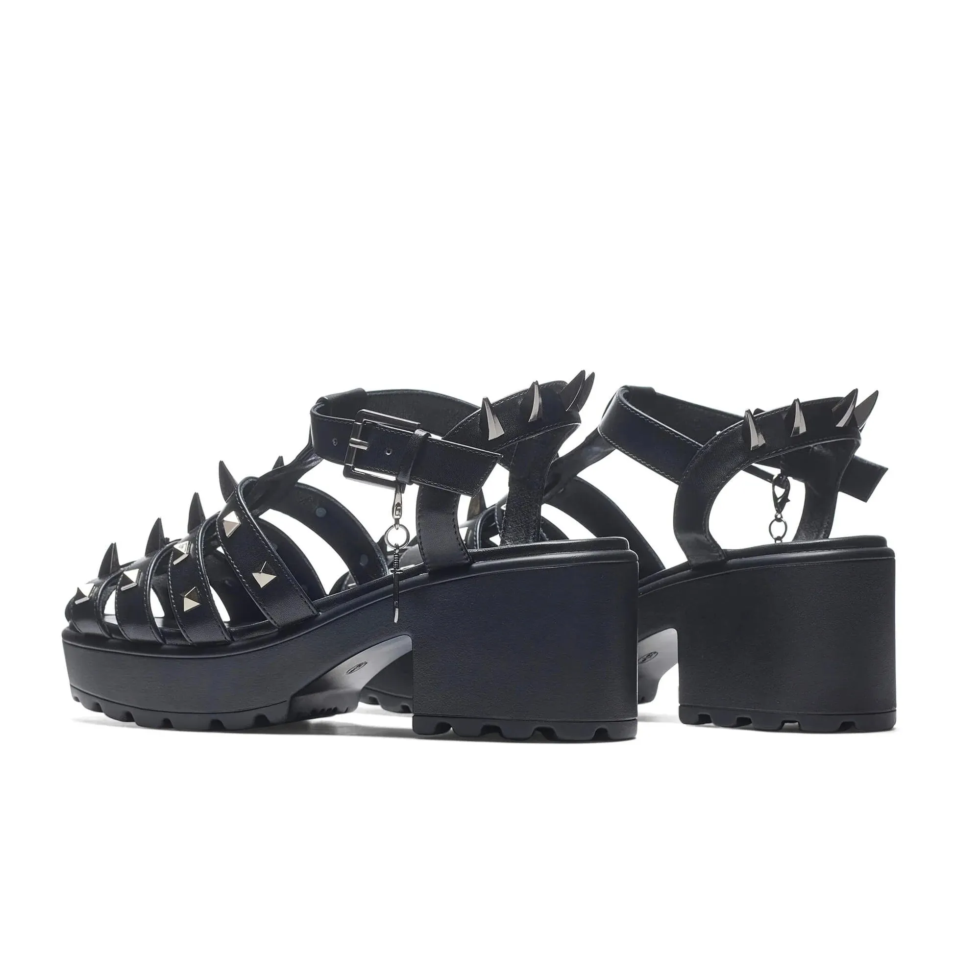 The Swordslayer Chunky Sandals - Black-Size 12-Clearance sold by Shoe Freaks product image thumbnail 3