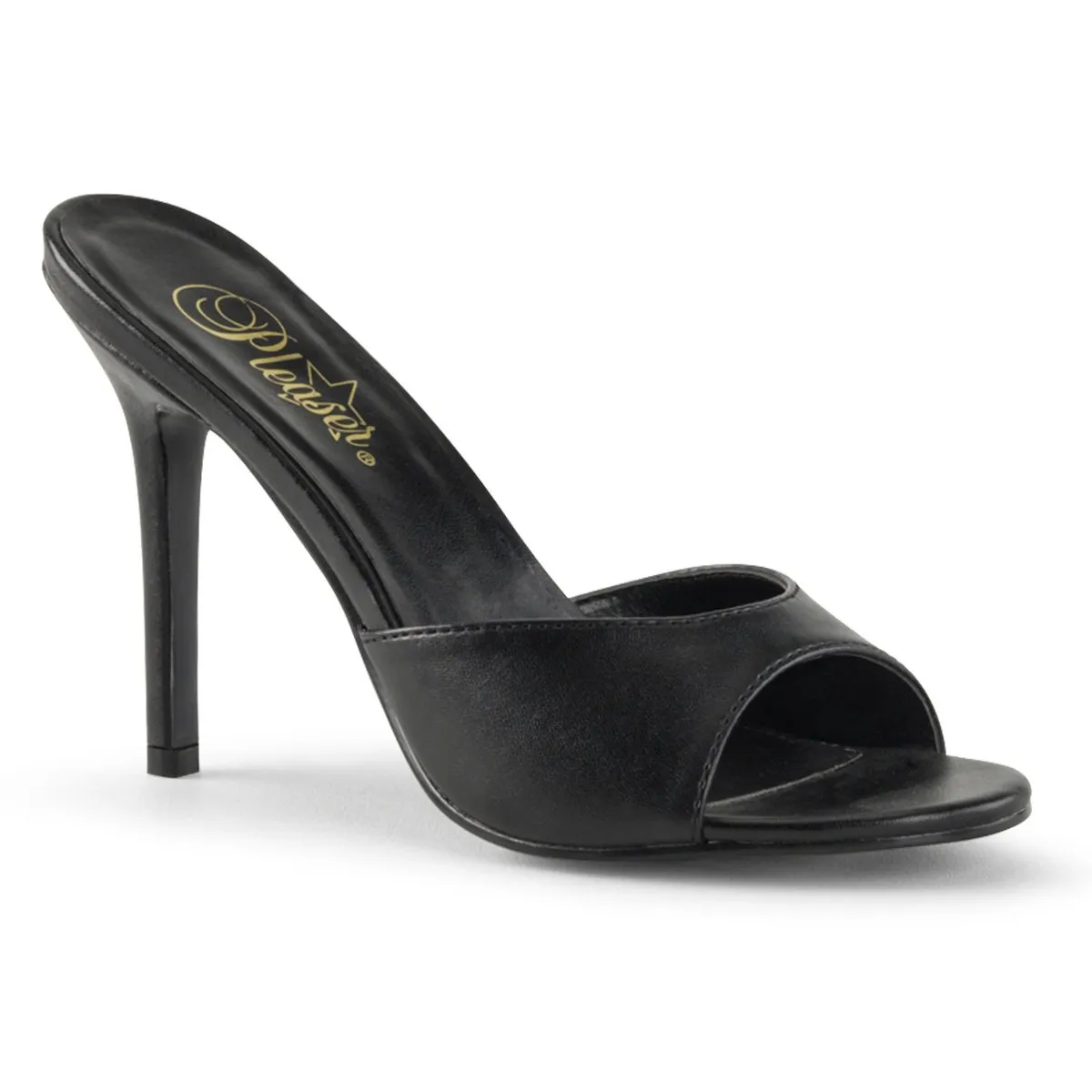 Pleaser Classique-01-Black-Size 9-Clearance sold by Shoe Freaks