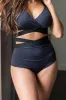 Tara High Waist - Strappy Scrunch High Waist Bottoms Recycled sold by Shoe Freaks