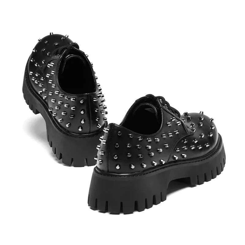 Penitent Studded Shoes - Black sold by Shoe Freaks product image thumbnail 5