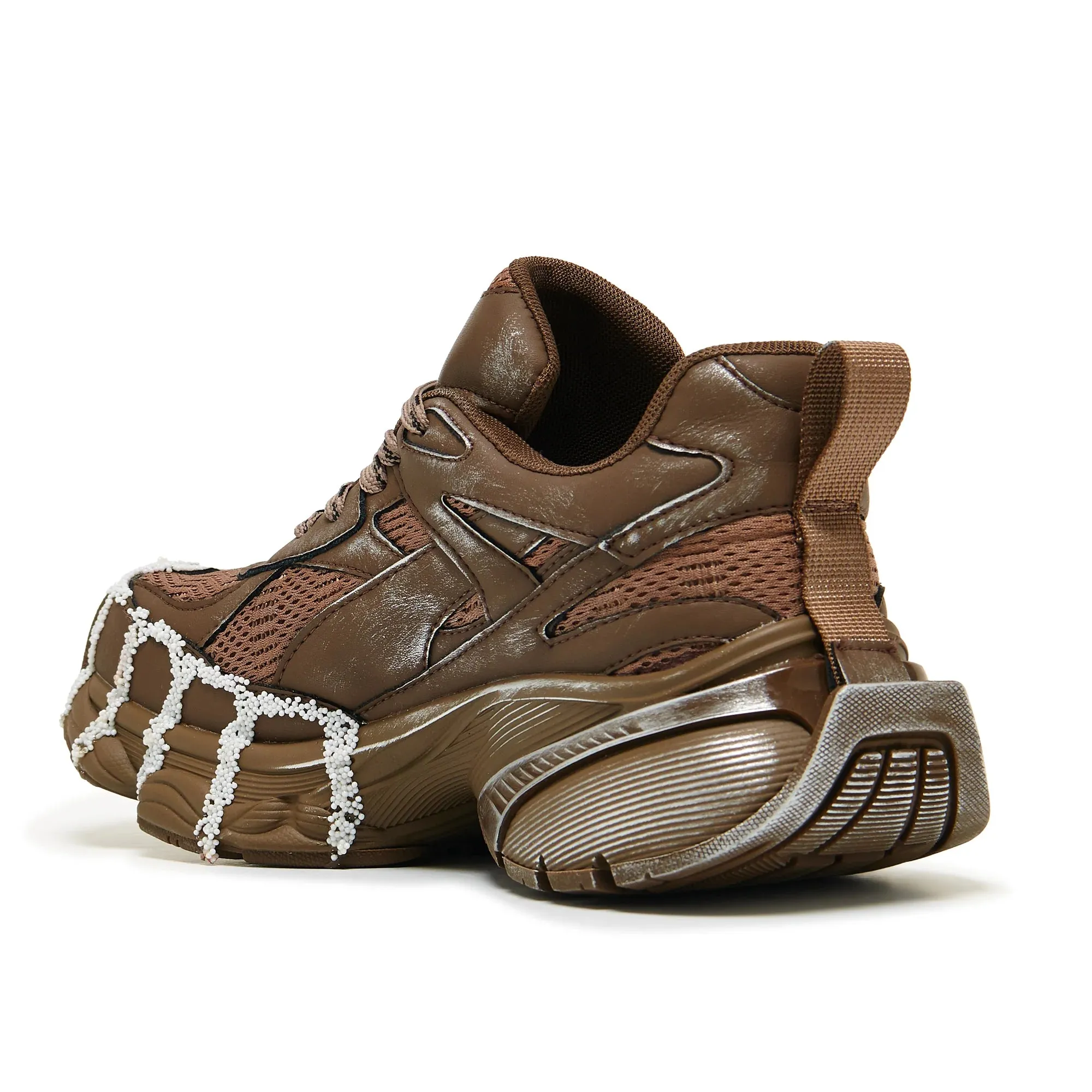 Forest Lines Mega Chunky Trainers- Brown sold by Shoe Freaks product image thumbnail 3