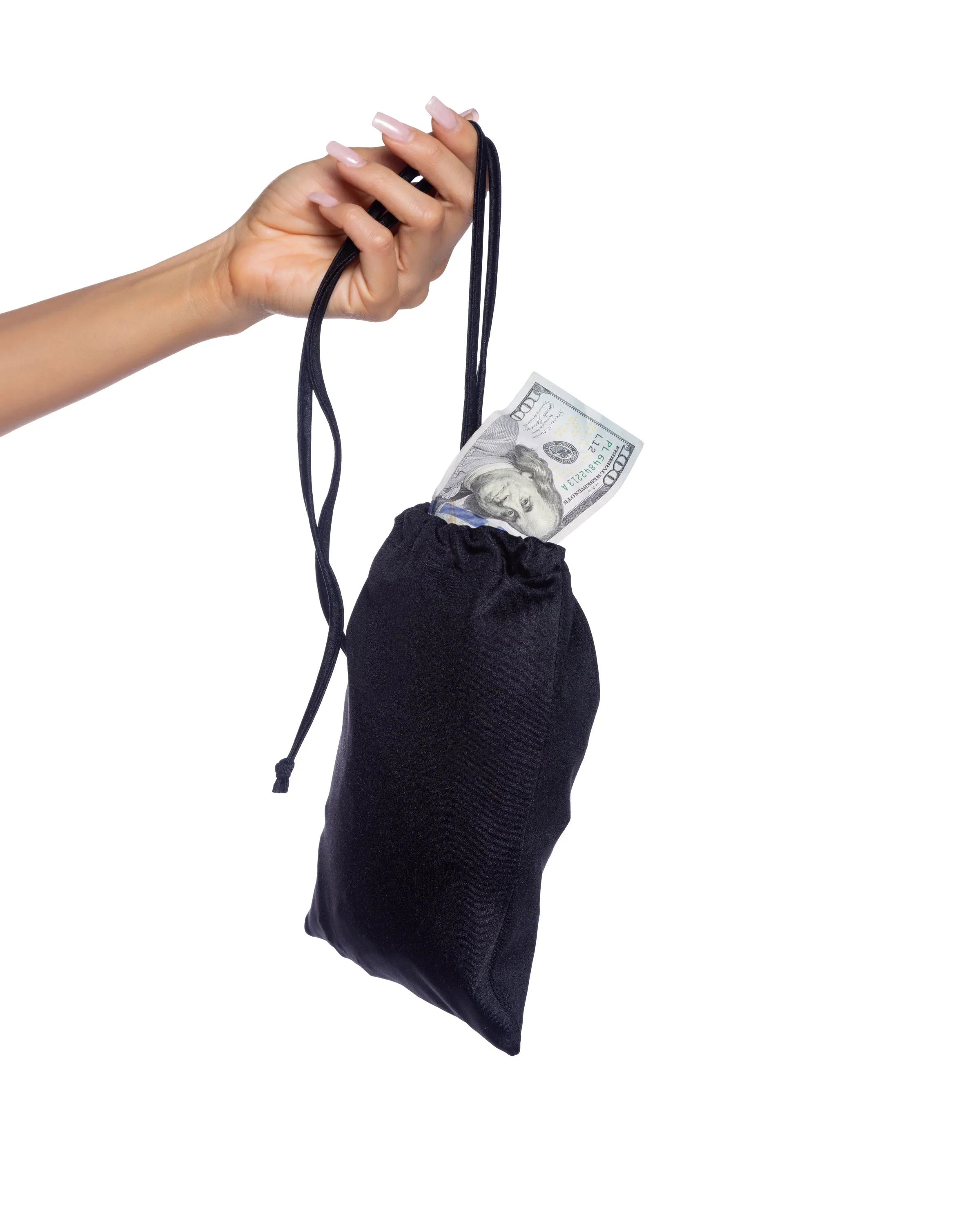 Spandex Iridescent Money Bag sold by Shoe Freaks product image thumbnail 3