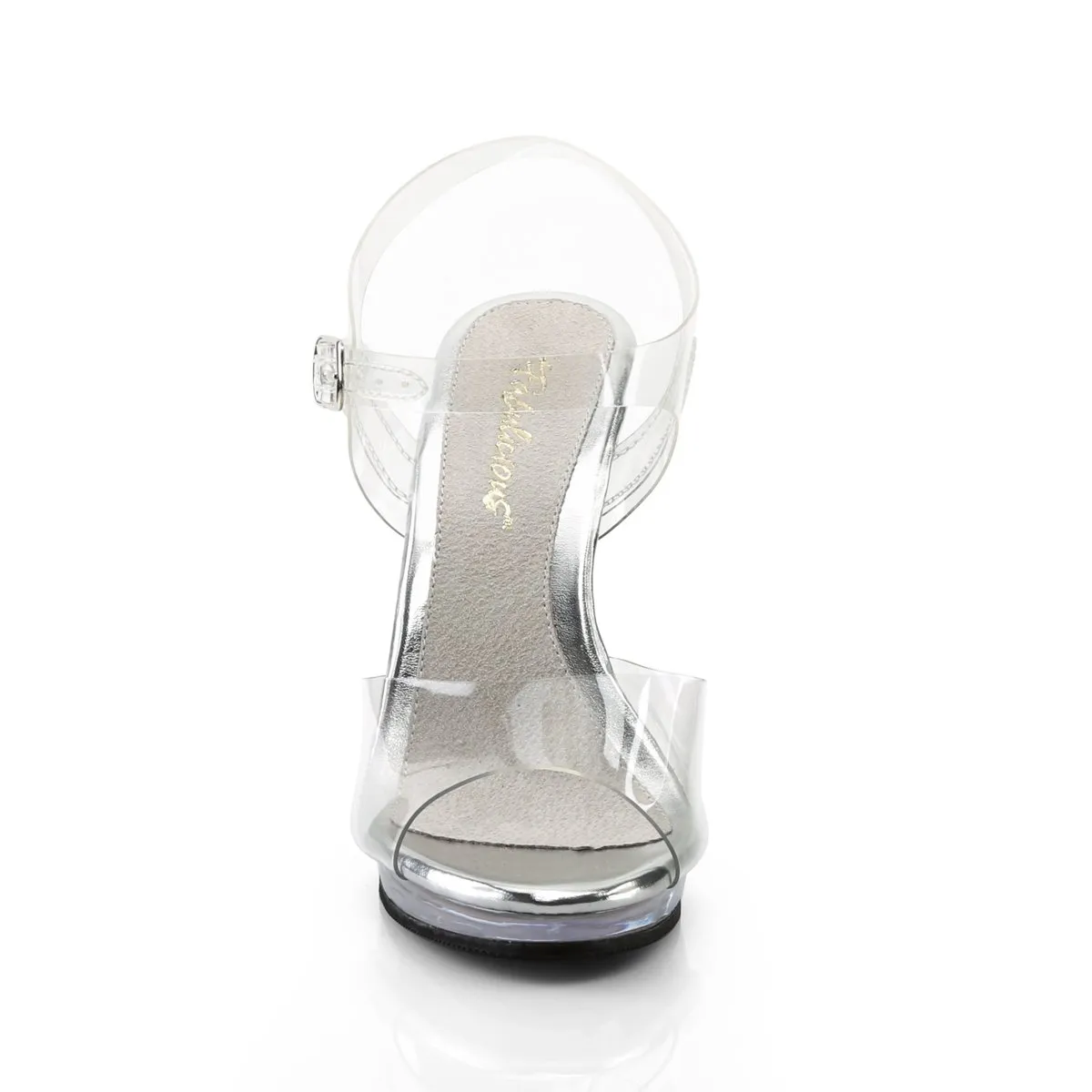Fabulicious Flair-408-Clear-Size 8-Clearance sold by Shoe Freaks product image thumbnail 2