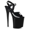 Pleaser Flamingo-808N-Black-Size 6-Clearance sold by Shoe Freaks