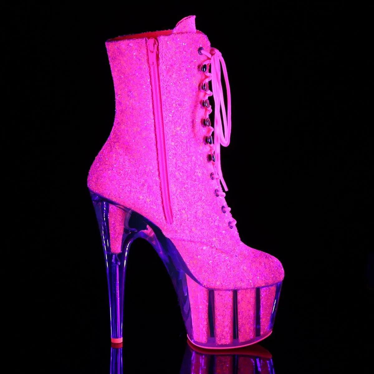 Pleaser ADORE-1020G-Neon Pink-Size 9-Clearance sold by Shoe Freaks product image thumbnail 5
