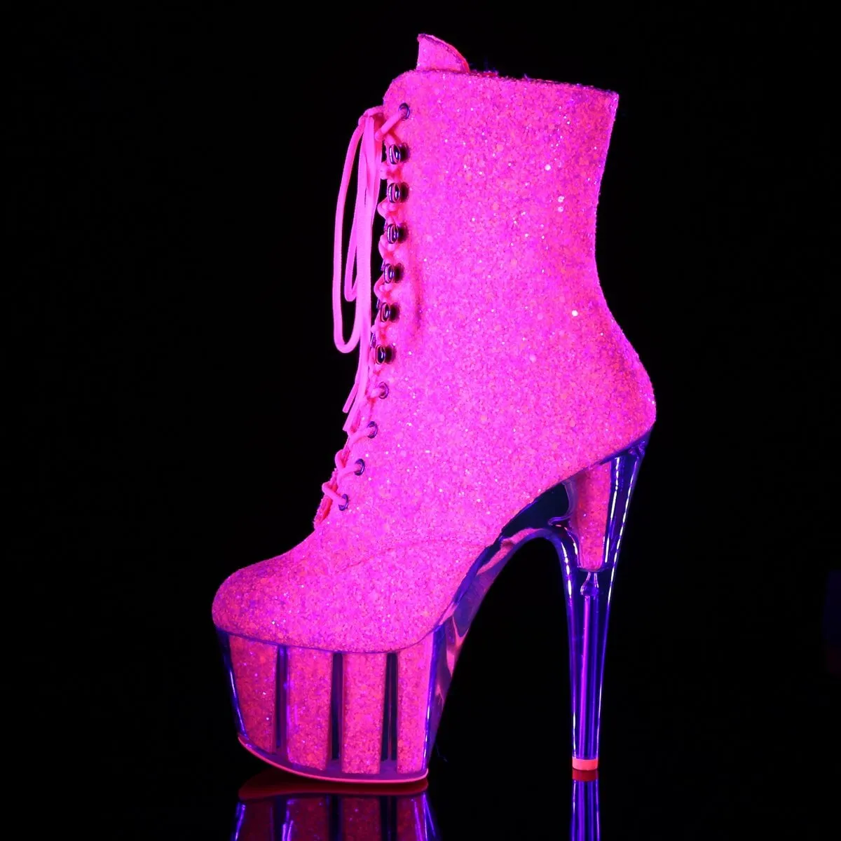 Pleaser ADORE-1020G-Neon Pink-Size 9-Clearance sold by Shoe Freaks product image thumbnail 3