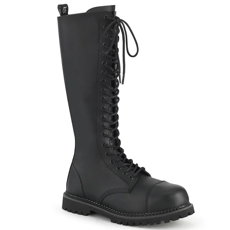 Demonia Riot-20-Black-Size 11-Clearance sold by Shoe Freaks