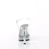 Fabulicious Majesty-508-Clear/Clear-Size 10-Clearance sold by Shoe Freaks