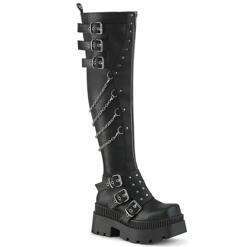 Demonia Wrath-310-Black-Size 7-Clearance sold by Shoe Freaks