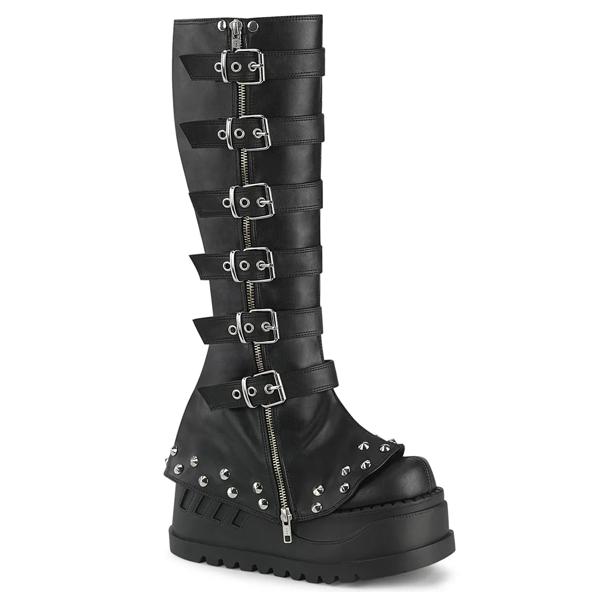 Demonia STOMP-223-Black-Size 7-Clearance sold by Shoe Freaks