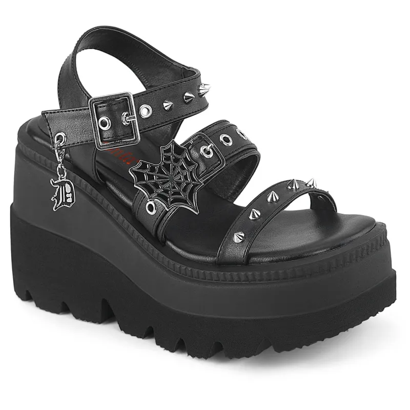 Demonia Shaker-13-Black-Size 7-Clearance sold by Shoe Freaks