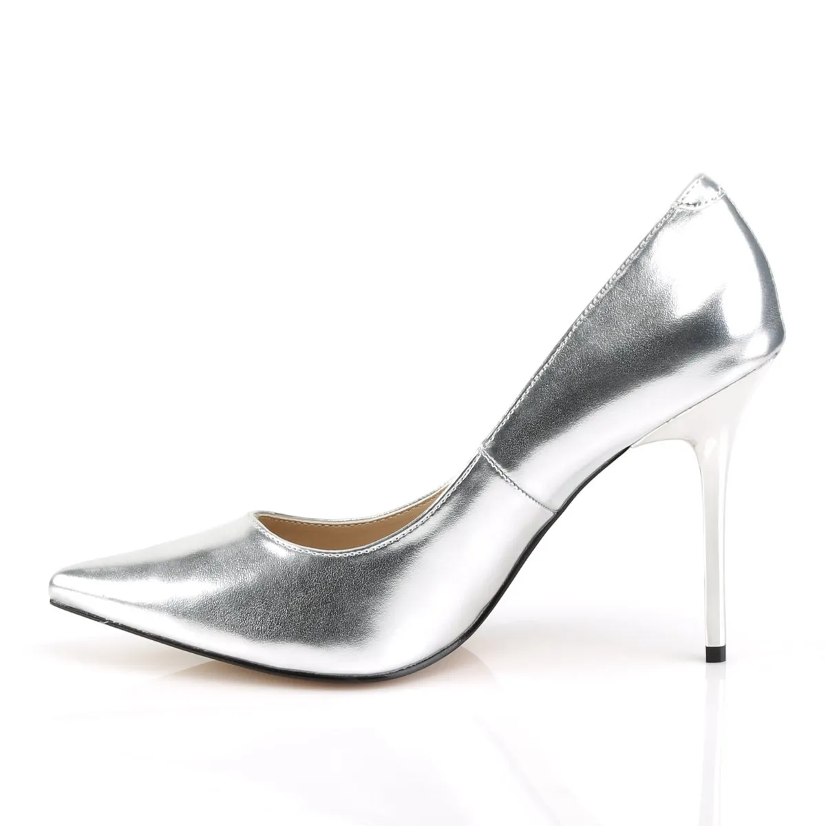 Pleaser Classique-20-Silver-Size 12-Clearance sold by Shoe Freaks product image thumbnail 3