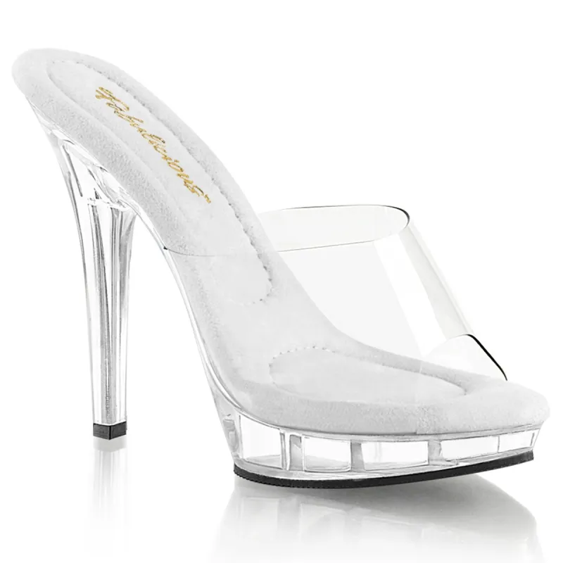 Fabulicious Lip-101-Clear-Size 10-Clearance sold by Shoe Freaks