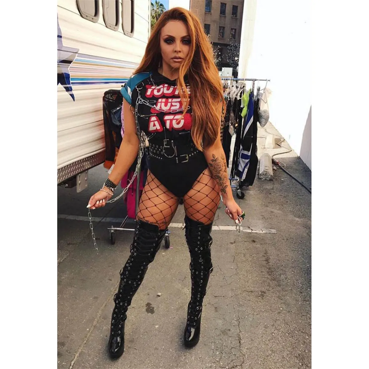 Pleaser Delight-3028-Black-Size 9-Clearance sold by Shoe Freaks product image thumbnail 2