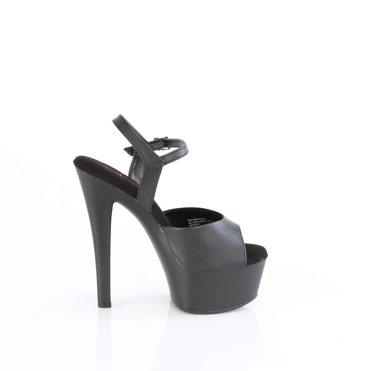 Pleaser Gleam-609-Black-Size 10-Clearance sold by Shoe Freaks product image thumbnail 5