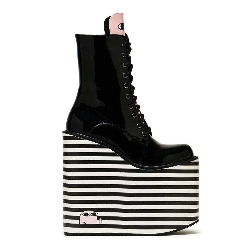A Bean With a Platform to Dream Boots sold by Shoe Freaks