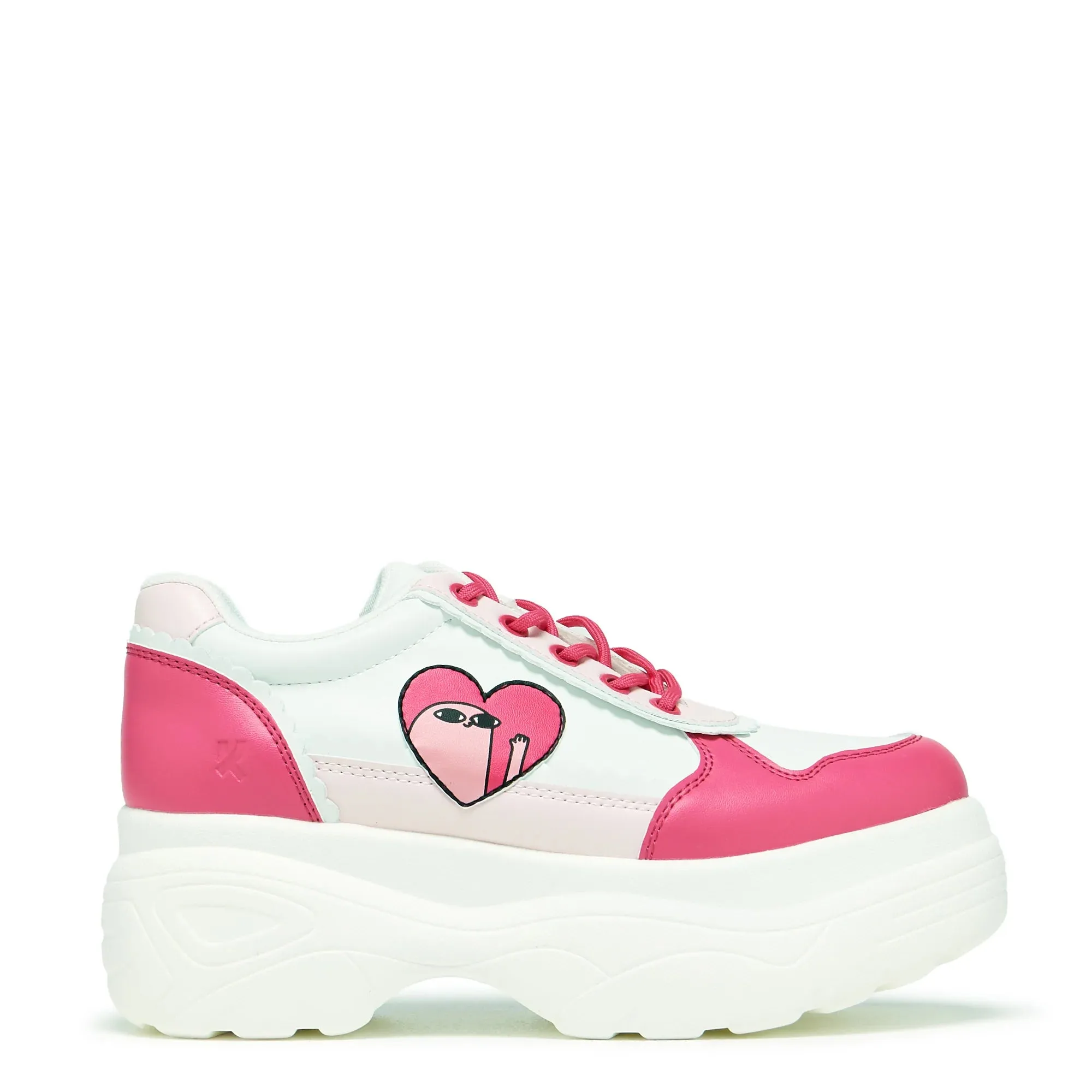 Loveable Antics Chunky Trainers - Pink sold by Shoe Freaks